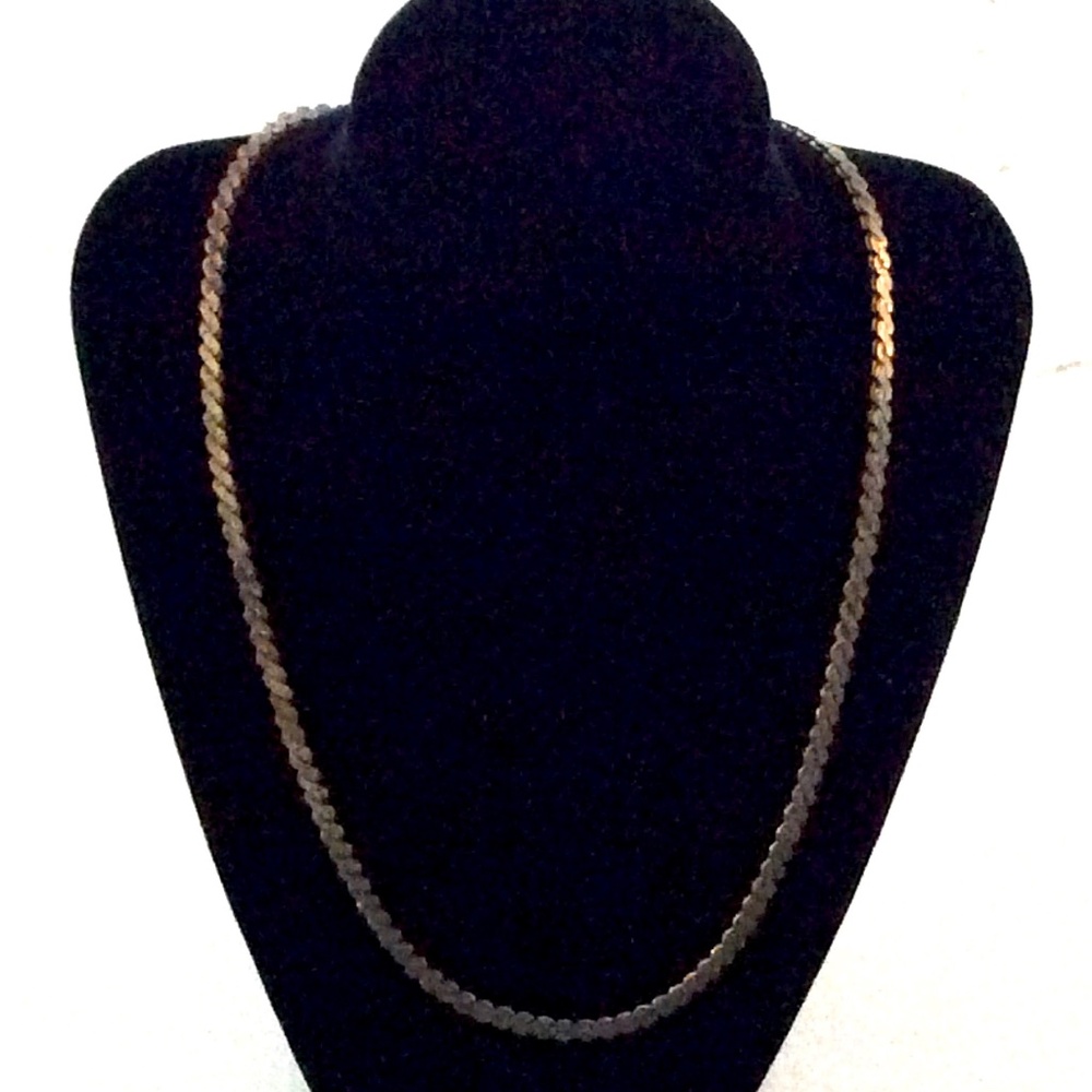 Vintage 20” Serpentine Gold Chain/Necklace